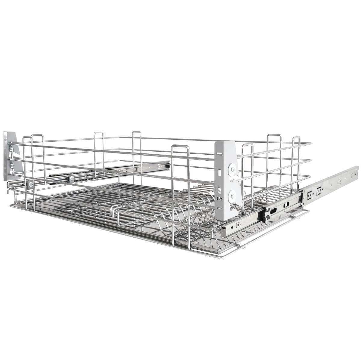 Gaveta Escorredor De Louça Porta Prato 57cm Com Bandeja Inox