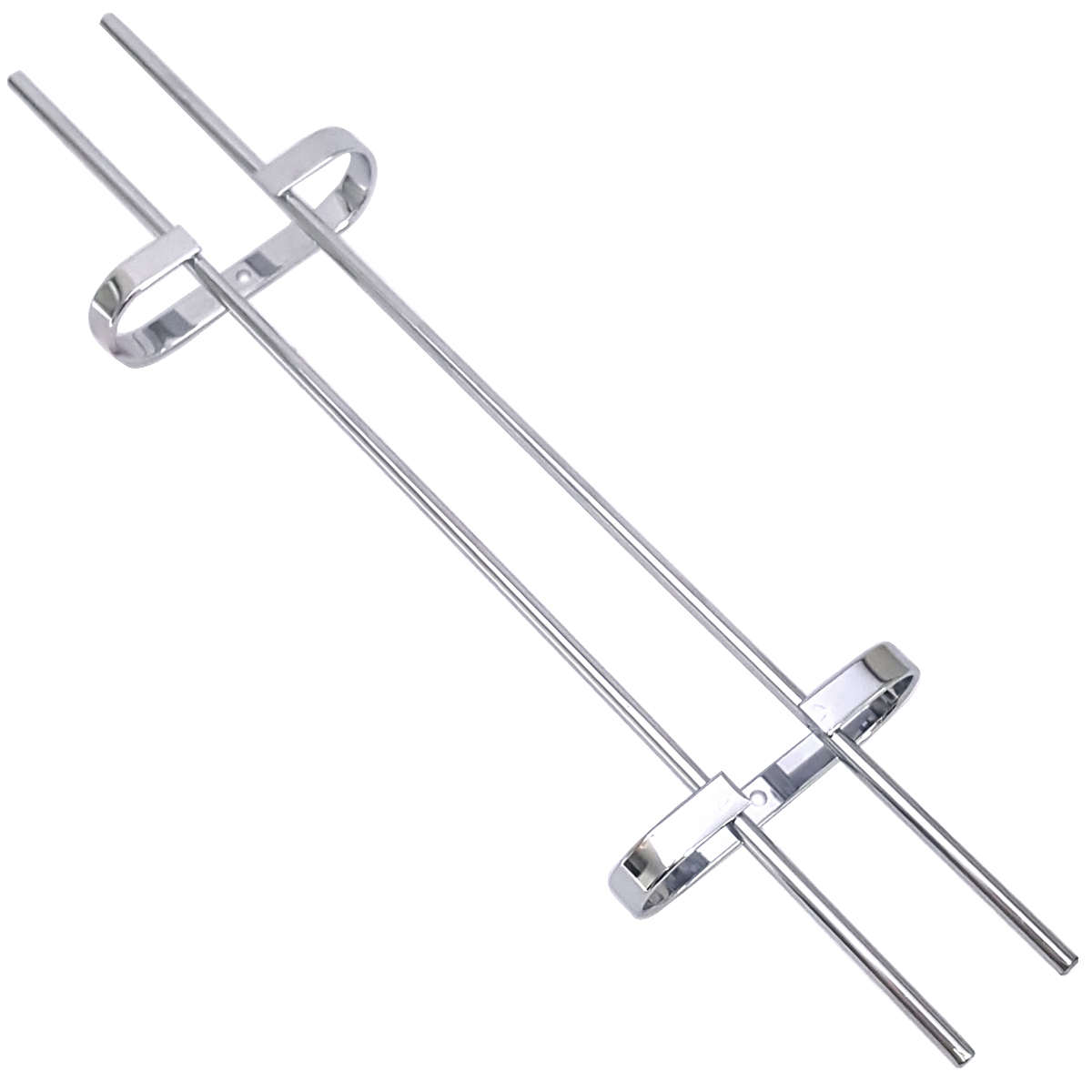 Kit 4 Suportes Para Taças 40cm Cromado Adega Bar Vinho Schmitt