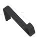 Kit Suportes Organizadores Barra 60cm Porta Facas e Gancho Multiuso De Cozinha Grafite