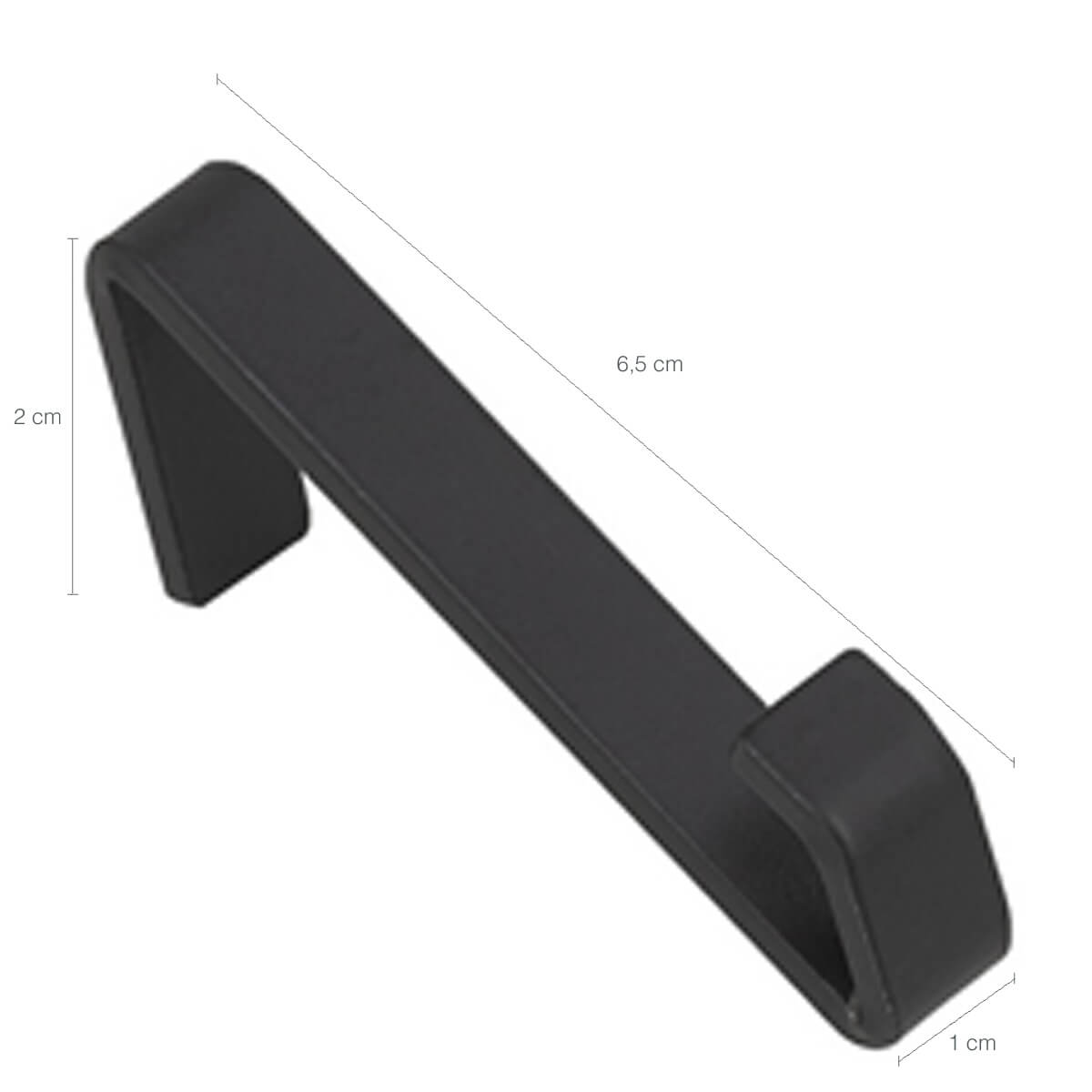 Kit Suportes Organizadores Barra 60cm Porta Facas e Gancho Multiuso De Cozinha Grafite
