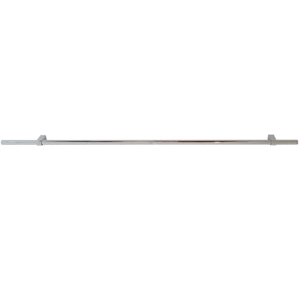 Barra De Utensílios Suporte De Cozinha Redonda Aço Inox 100cm