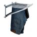Calceiro Deslizante para Closet Guarda Roupas 38x46x2cm 12 Varetas Aramado Cromado Tubular Schmitt