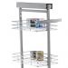Coluna Aramada Deslizante de Embutir 122cm Organizador 4 Cestos Schmitt