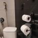 Porta Papel Higiênico com Ventosa Preto Papeleira Dupla Faci