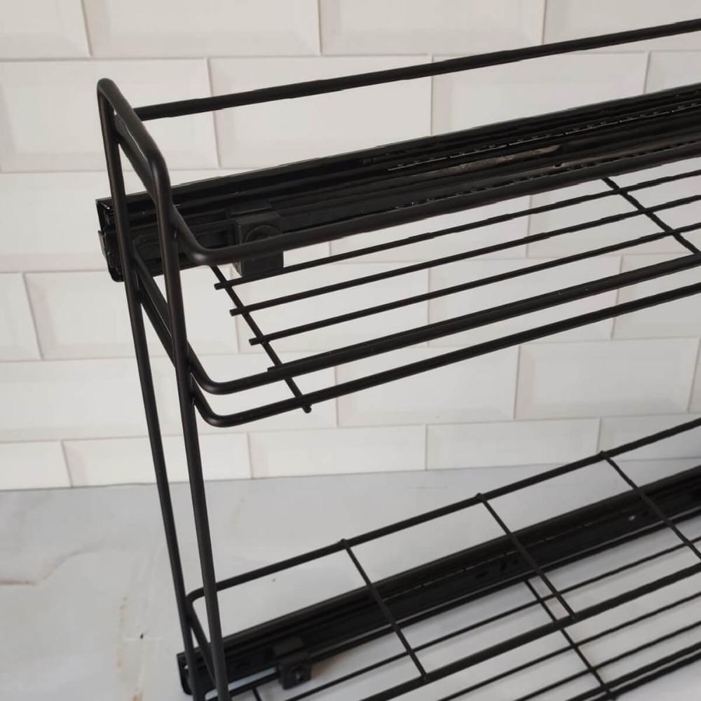 Porta Temperos Condimentos Latas Óleos Corrediça Deslizante