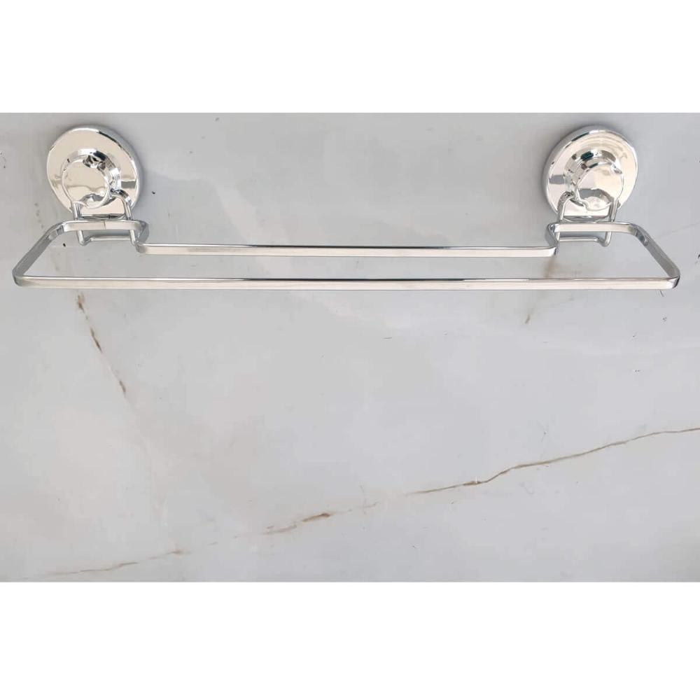 Porta Toalha para Banheiro com Ventosa Toalheiro Faciliti Cr