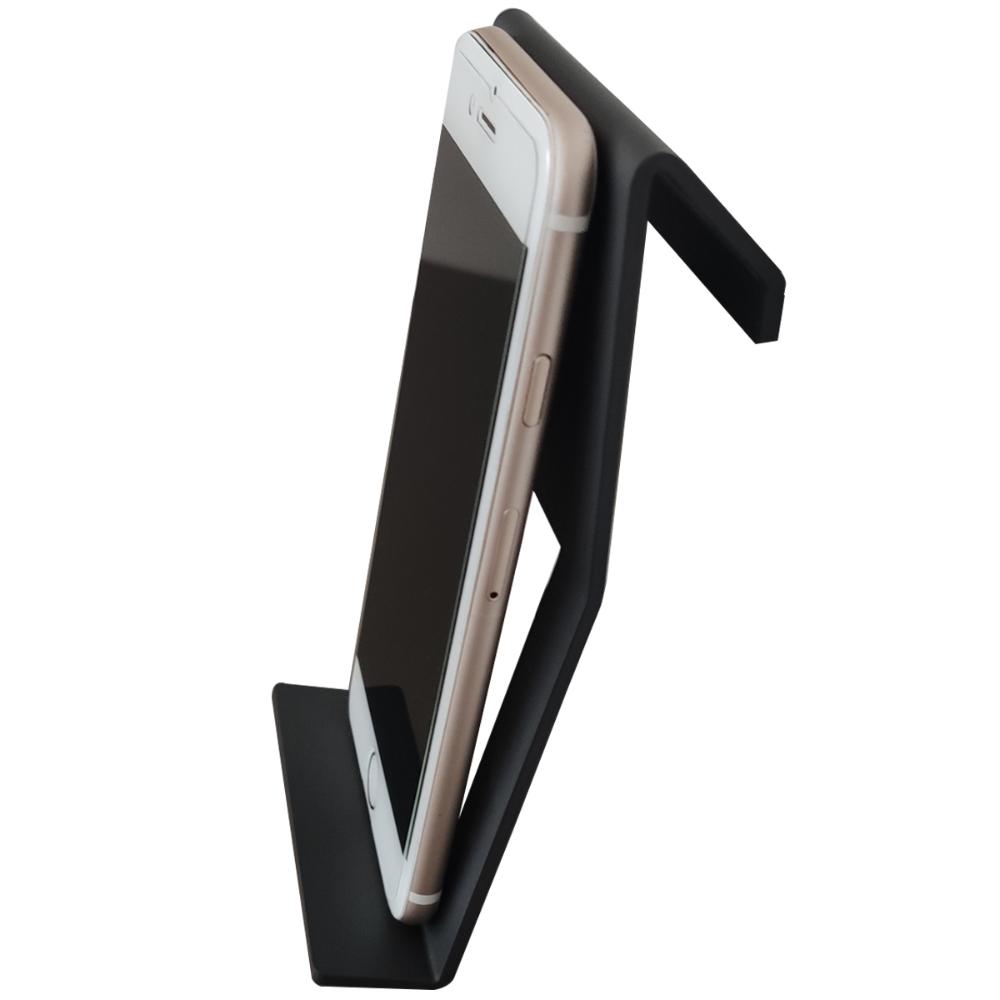 Suporte Para Celular Encaixe Barra De Cozinha Grafite Schmitt