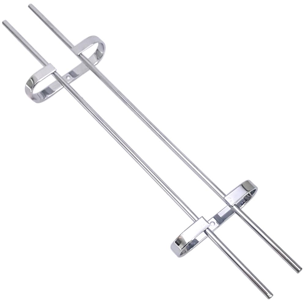 Suporte Para Taças 40cm Cromado Decoração Adega Bar Vinho