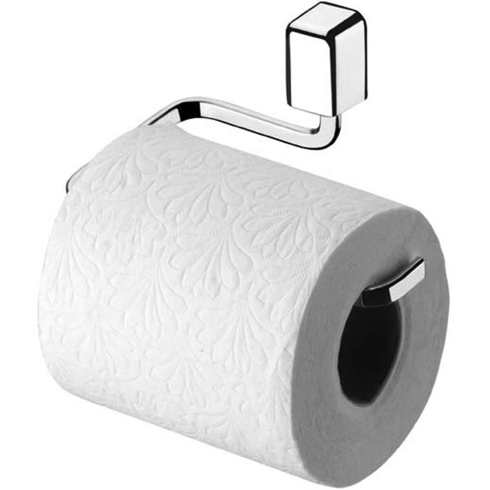 Suporte Porta Rolo de Papel Higiênico de Parede Cromado Pape