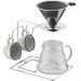 Suporte para Xícaras de Chá e Café com Suporte Coador Mocha