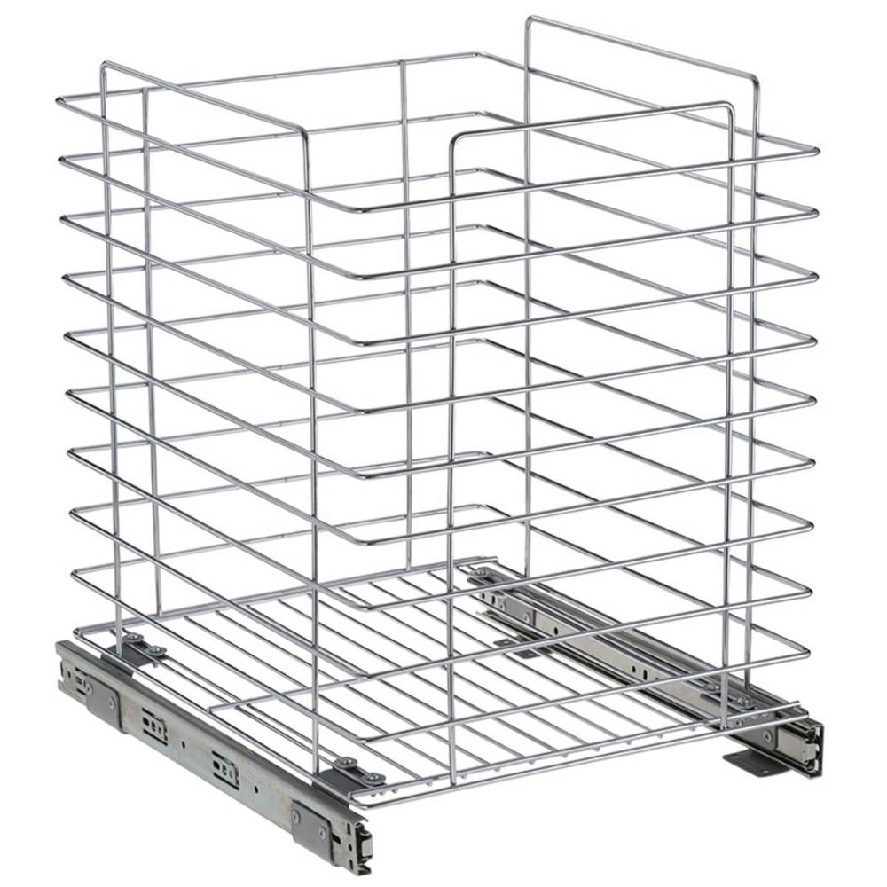 Tulha Aramada Deslizante 45cm x 37,5cm Cesto Roupa Suja com