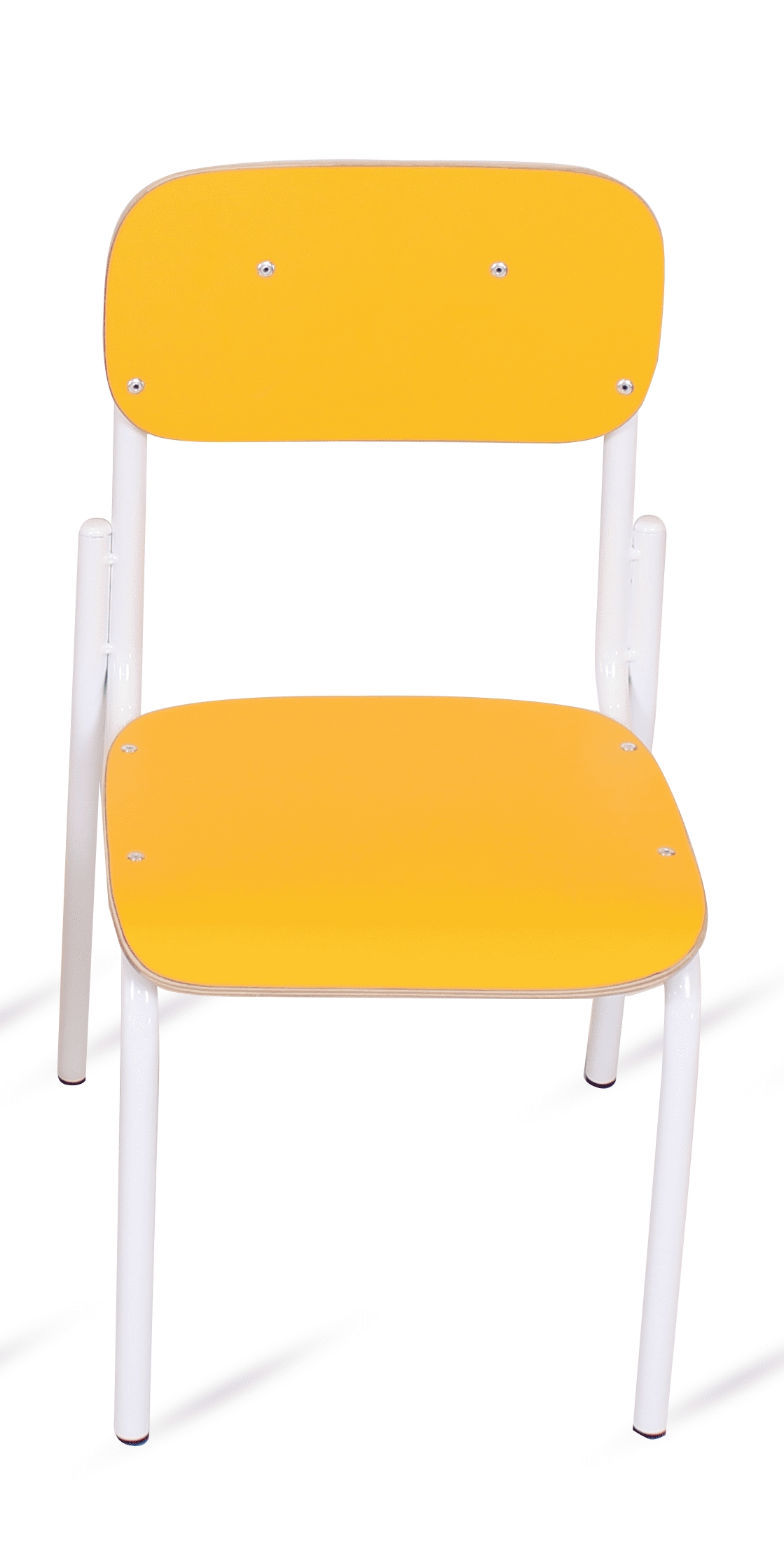 Conjunto Coletivo Quadrado Infantil - 1 Mesa e 4 Cadeiras