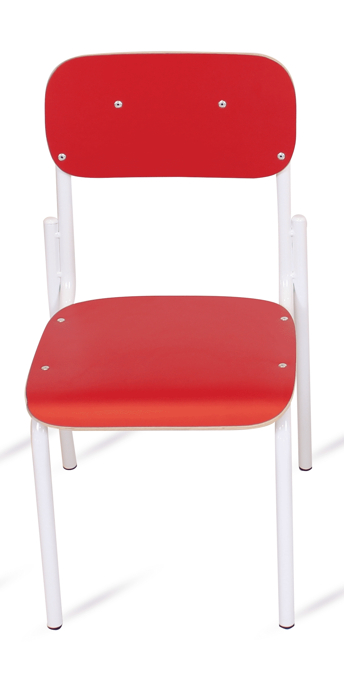 Conjunto Coletivo Quadrado Infantil - 1 Mesa e 4 Cadeiras