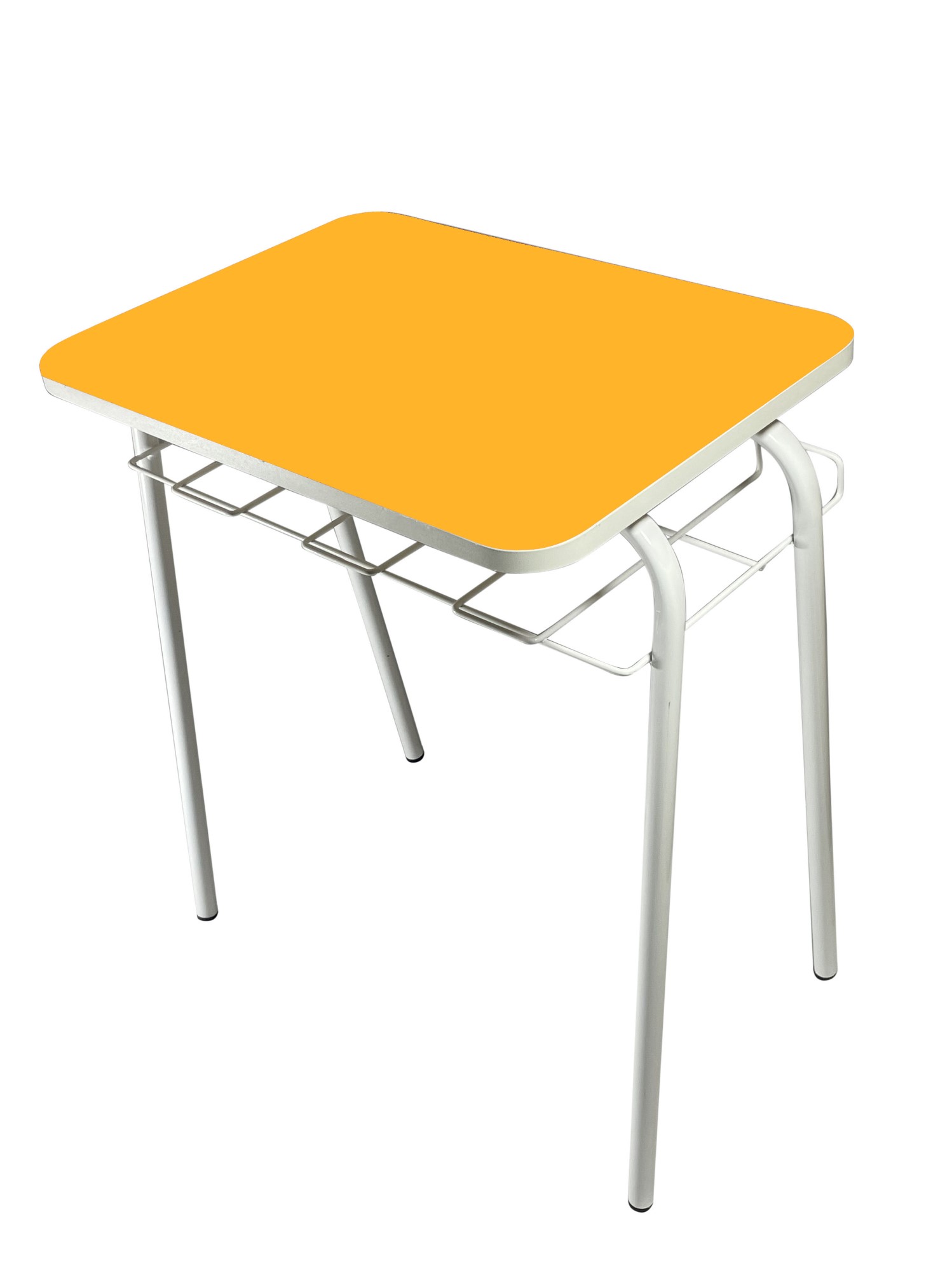 Conjunto Infantil Individual Mesa e Cadeira Amarelo
