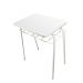 Conjunto Mesa e Cadeira Infantil Individual Branco