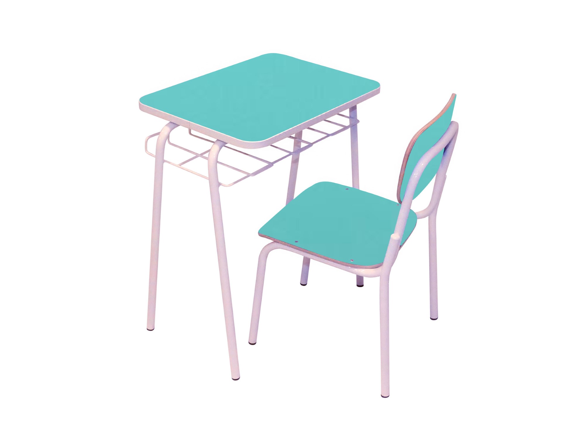 Conjunto infantil individual mesa e cadeira acqua