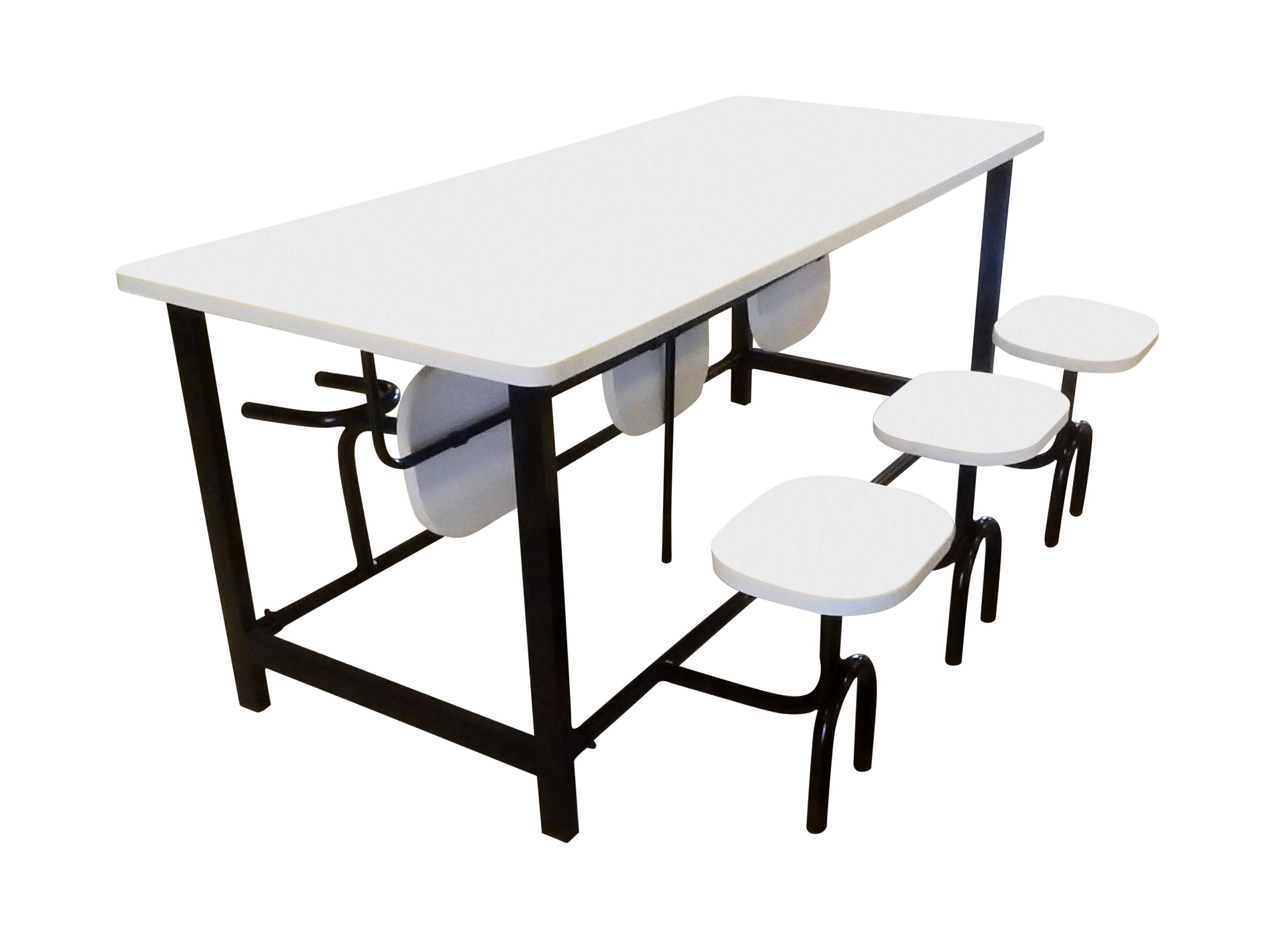 Mesa Refeitório Escamoteável 6 Lugares