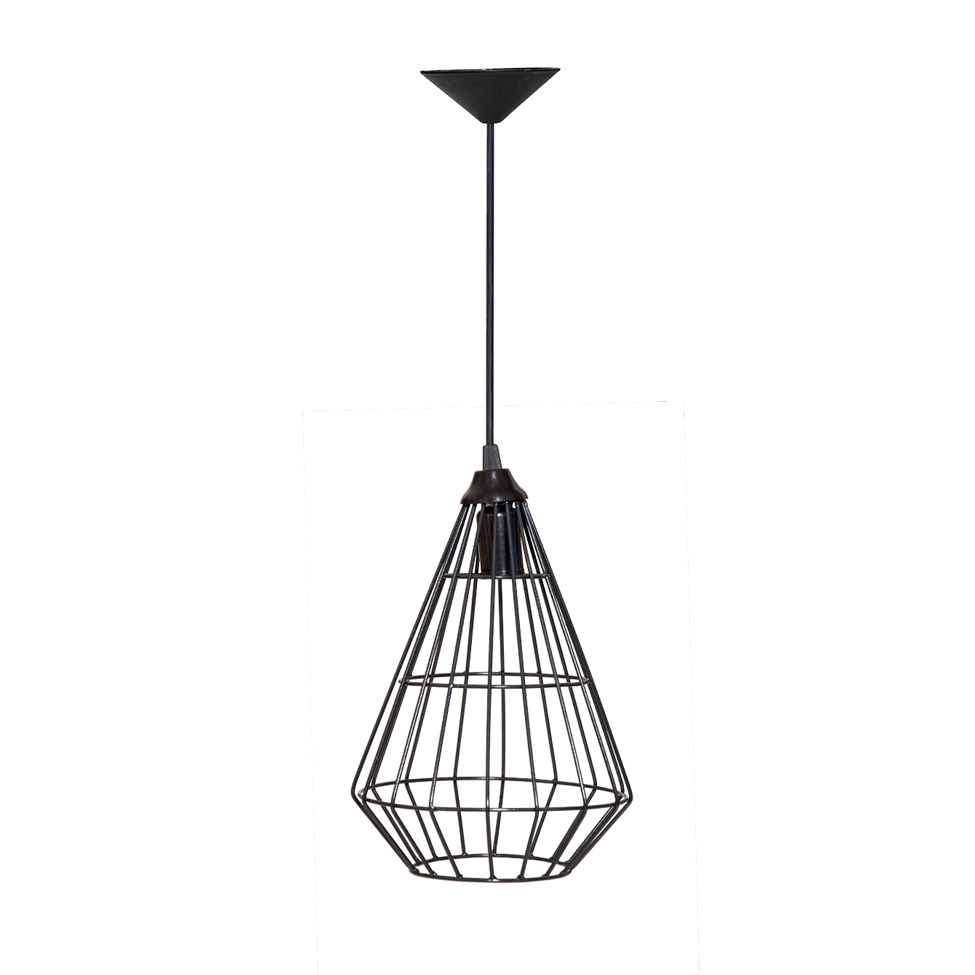 Pendente Aramado Balao Preto
