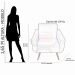 Poltrona Decorativa Anitta Corino Branco - Shop da Mobilia