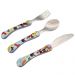 Conjunto de Talheres Mickey 3 Peças Garfo Faca Colher Inox D
