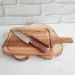 Conjunto para Churrasco Madeira 3 Peças Kit Garfo Faca e Táb