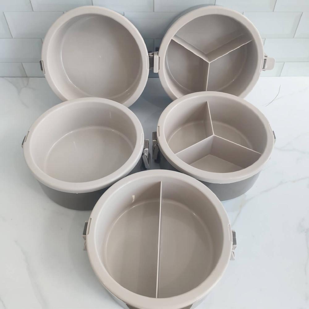 Marmita Térmica Treviso 5 Pratos Térmicos de  1,8 Litros Cap
