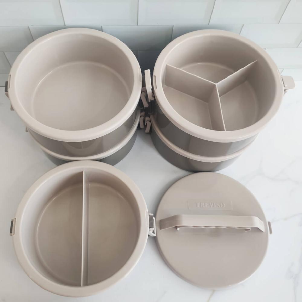 Marmita Térmica Treviso 5 Pratos Térmicos de  1,8 Litros Cap