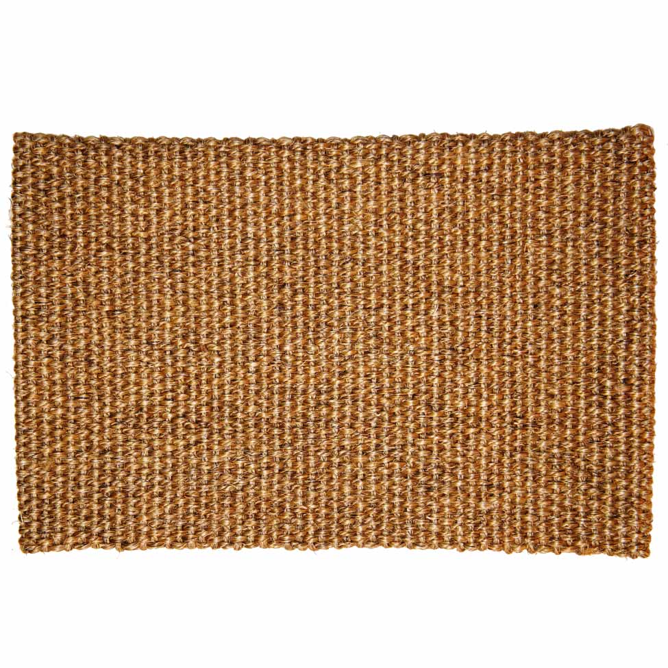 Capacho Liso Inês 40x60 Cm Camelo Apaeb