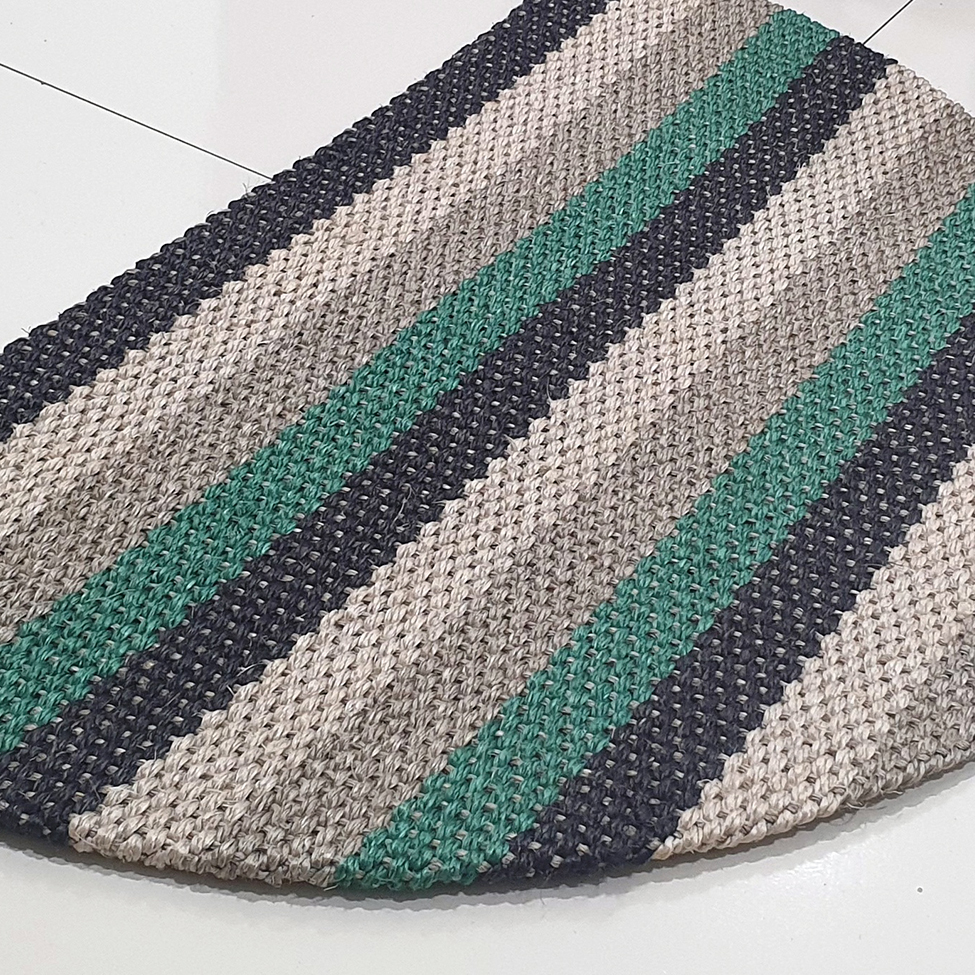 Capacho Liso Natural 45x75 cm Bege 135538 Apaeb