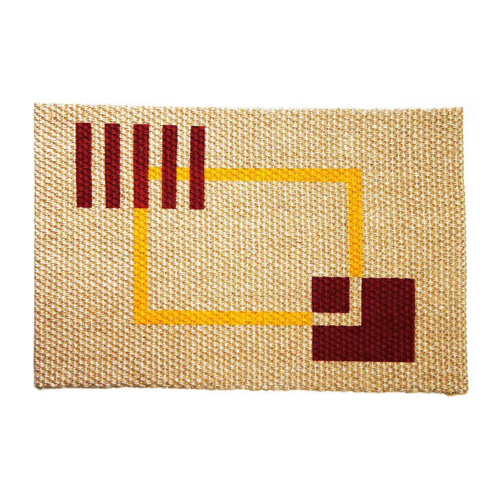 Capacho Pintado 40x60 cm Nativo 140987 Apaeb