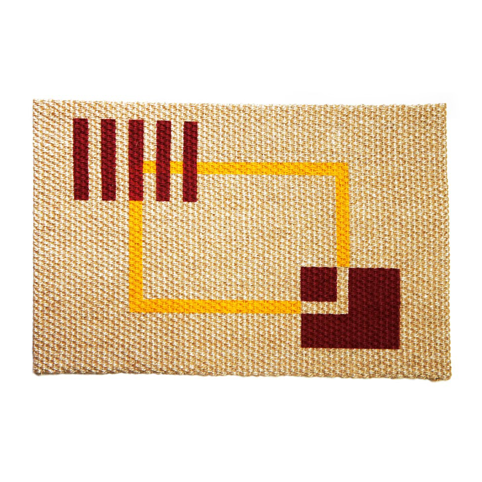 Capacho Pintado 45x75 cm Nativo 141025 Apaeb