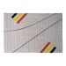 Tapete Capacho Pintado 45x75 cm Areia 141026 Apaeb