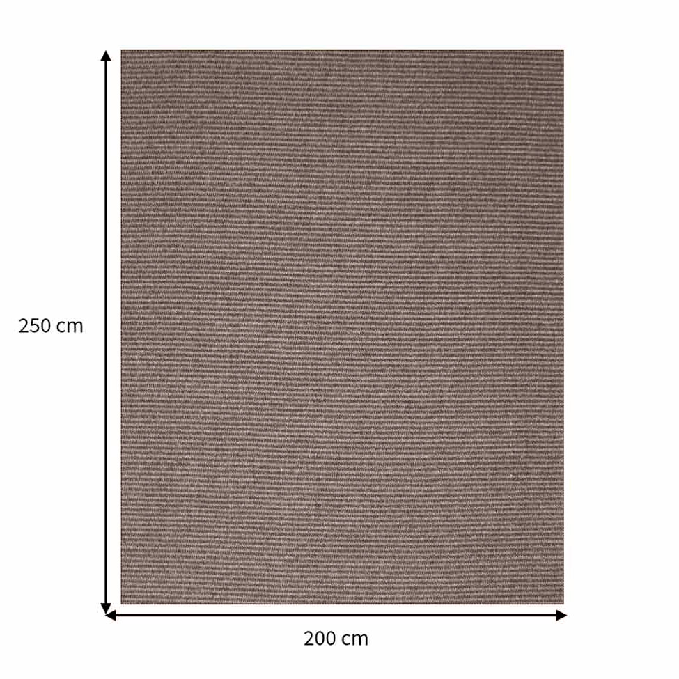 Tapete Essential 200x250 cm Marrom