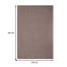 Tapete Essential 200x300 cm Marrom