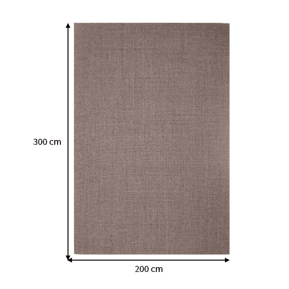Tapete Essential 200x300 cm Marrom