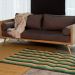Tapete Liso Natural 100x150 cm Listrado 133024 Apaeb
