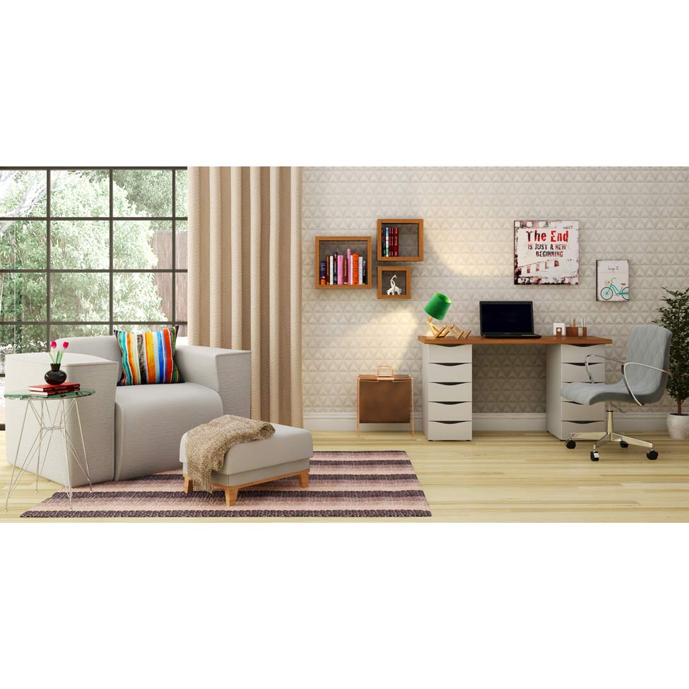 Tapete Liso Natural (150x200) Bege