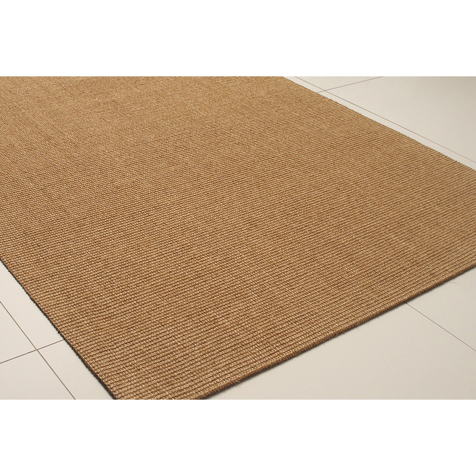 Tapete Natural Quadrado Sisal (150x150cm) Mel Claro