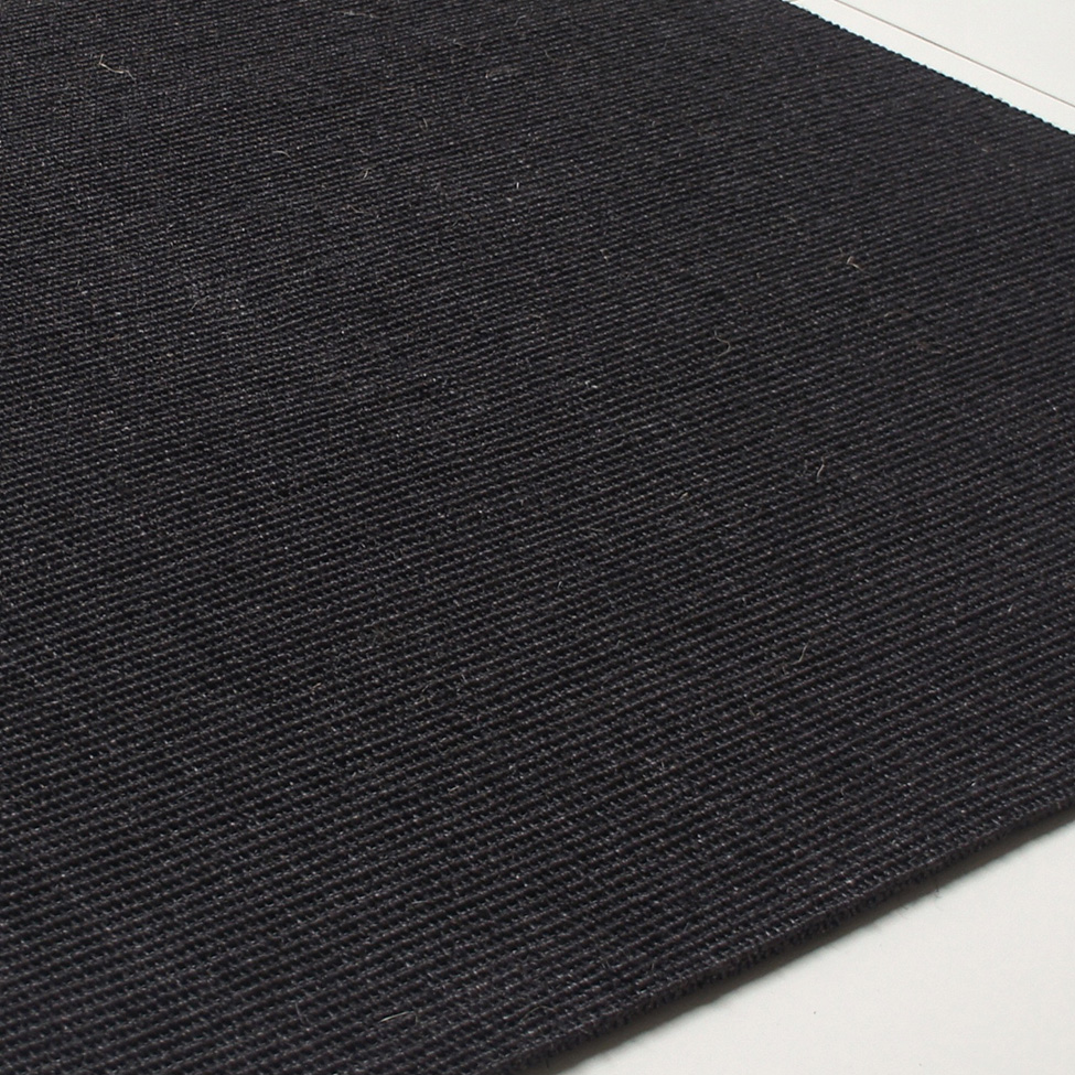Tapete Natural Quadrado Sisal (150x150cm) Preto