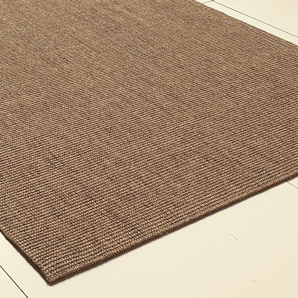 Tapete Natural Quadrado Sisal (200x200cm) Camelo