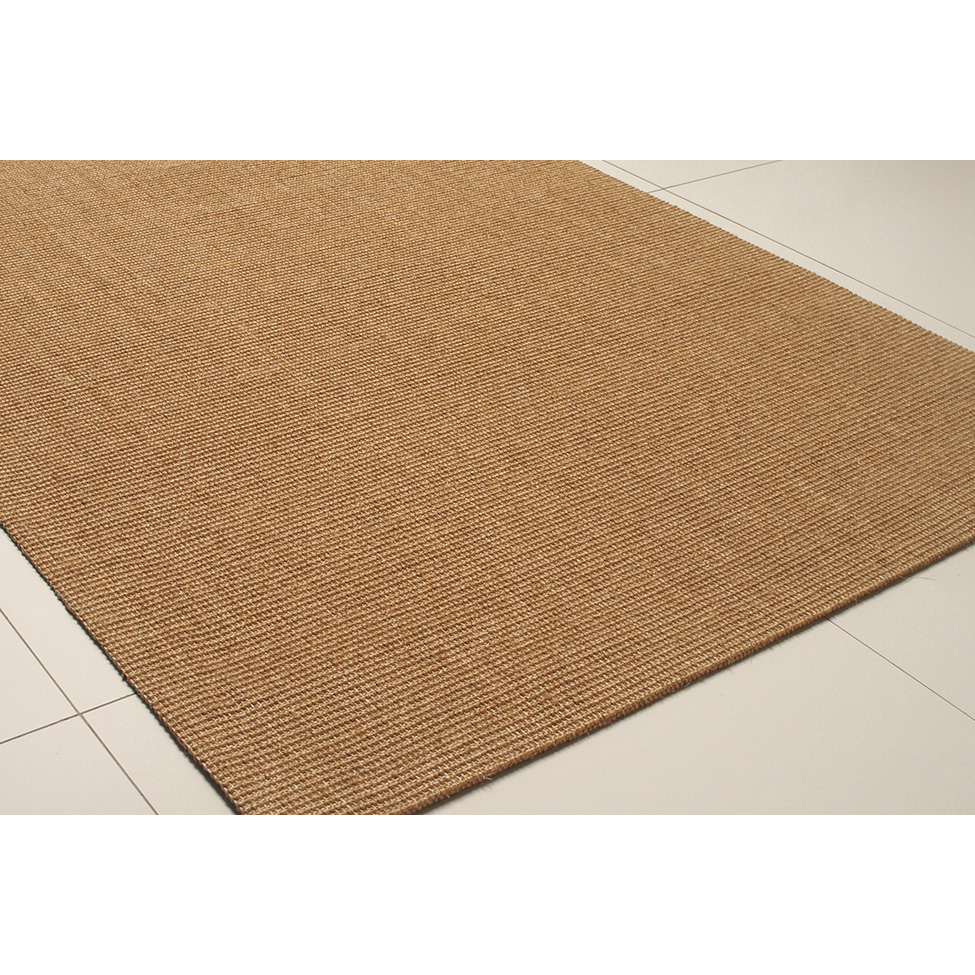 Tapete Natural Quadrado Sisal (200x200cm) Mel Claro