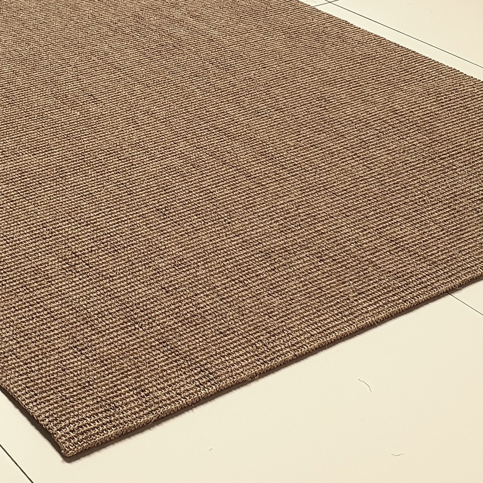 Tapete Natural Quadrado Sisal (250x250cm) Camelo
