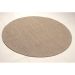 Tapete Natural Redondo Sisal (150x150cm) Kapa