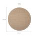 Tapete Natural Redondo Sisal (150x150cm) Kapa
