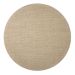 Tapete Natural Redondo Sisal (150x150cm) Polar
