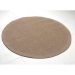 Tapete Natural Redondo Sisal (200x200cm) Camelo