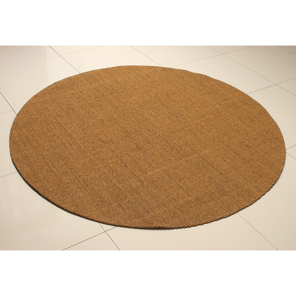 Tapete Natural Redondo Sisal (200x200cm) Mesclado