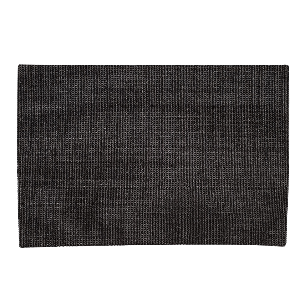 Tapete Natural Retangular Sisal (100x150cm) Preto