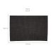 Tapete Natural Retangular Sisal (100x150cm) Preto