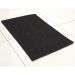 Tapete Natural Retangular Sisal (100x150cm) Preto